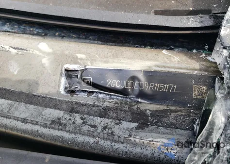 2024 Chevrolet Silverado K1500 Lt из США, поврежденный, VIN 2GCUDDED9R1151171